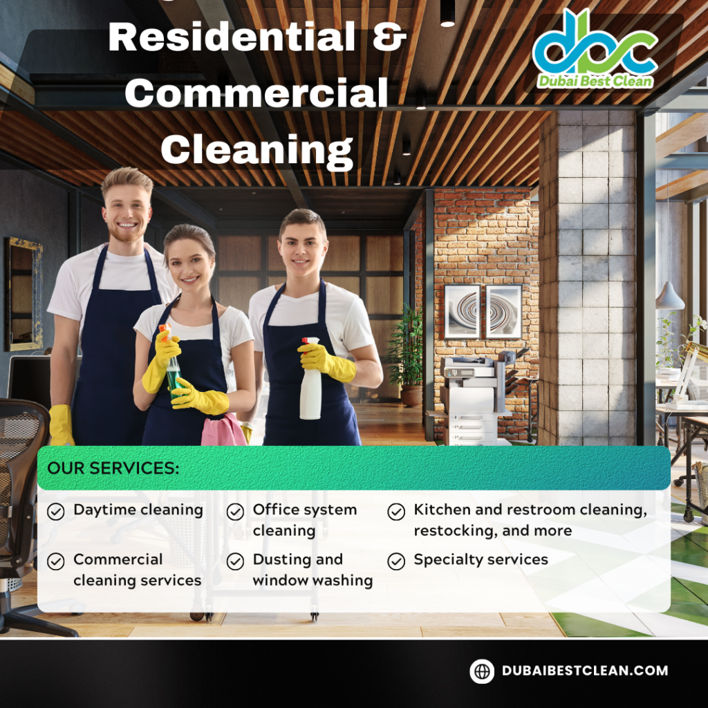 Residential and commercial cleaning