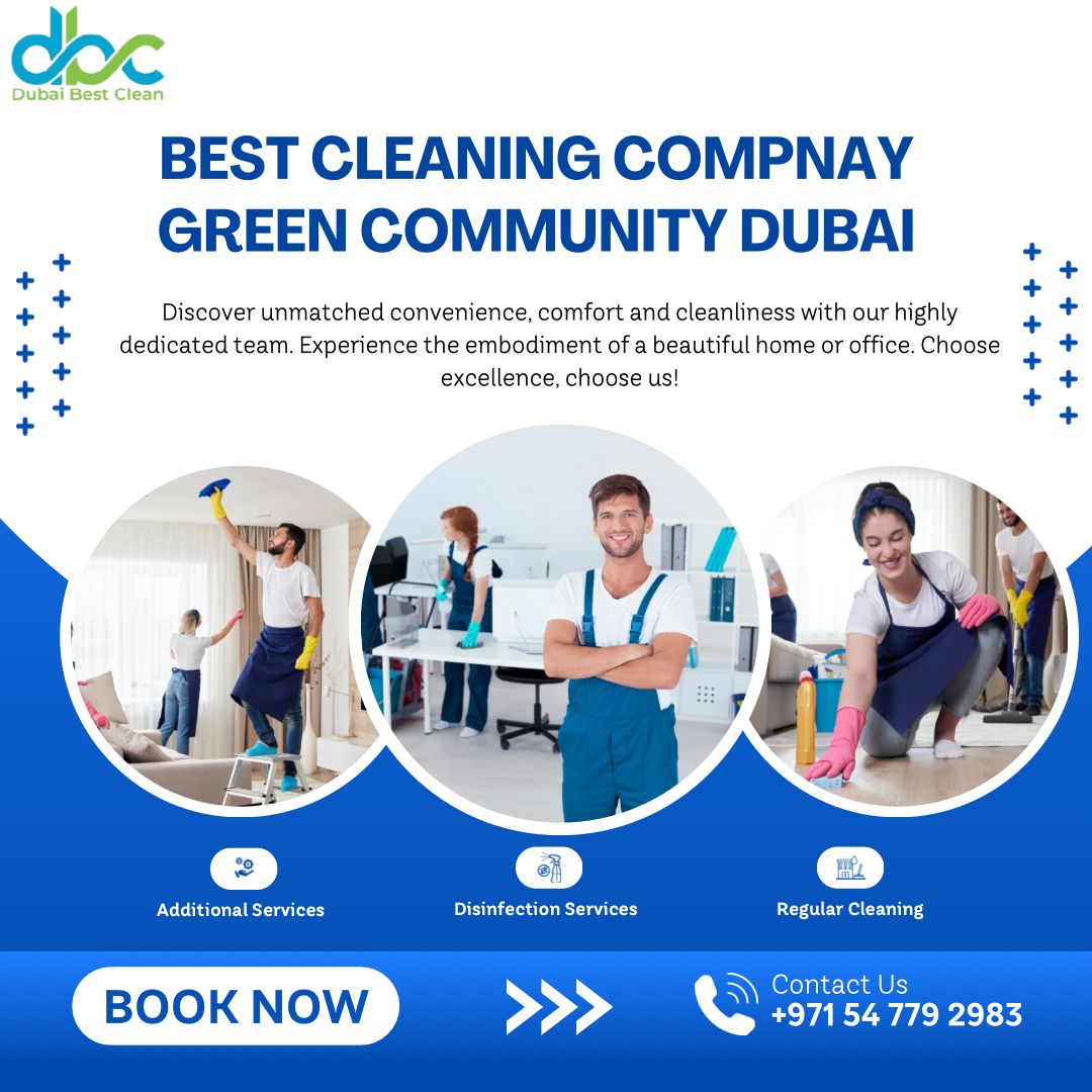 Best Cleaning Company Green Community Dubai