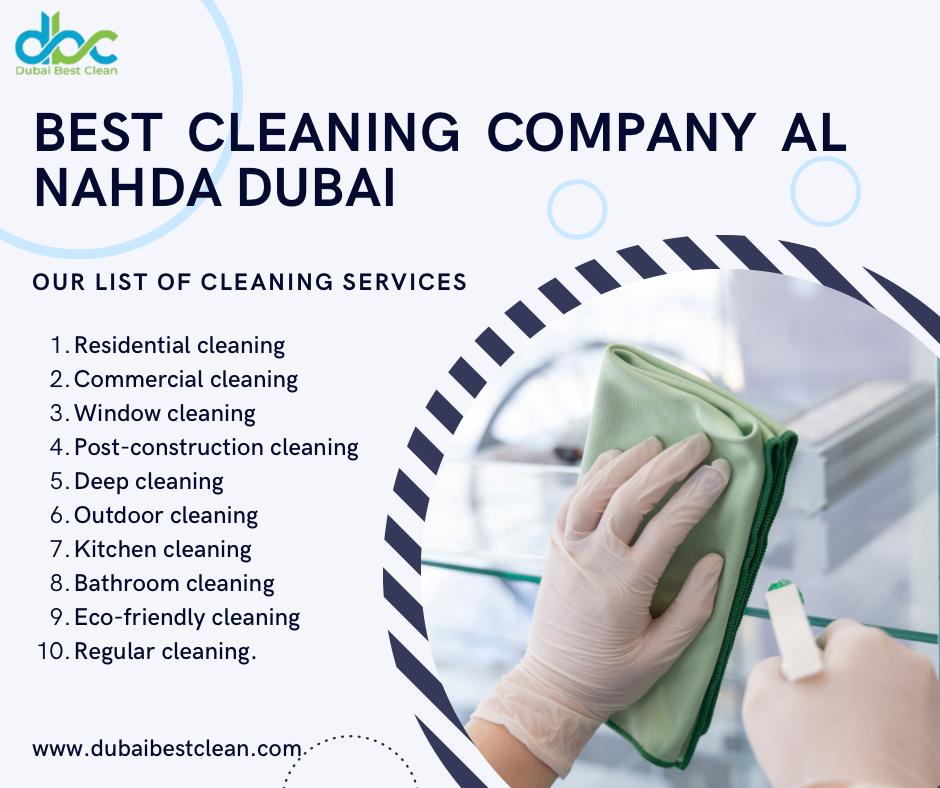 Best Cleaning Company Al Nahda Dubai