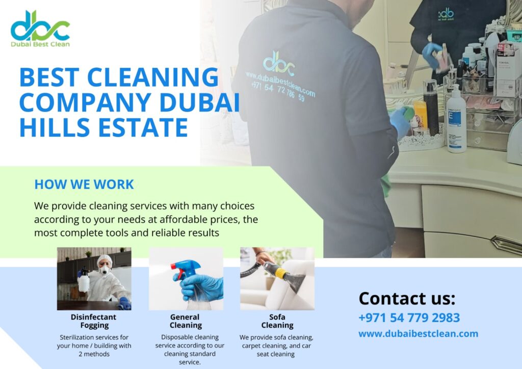 Best Cleaning Company Dubai Hills Estate